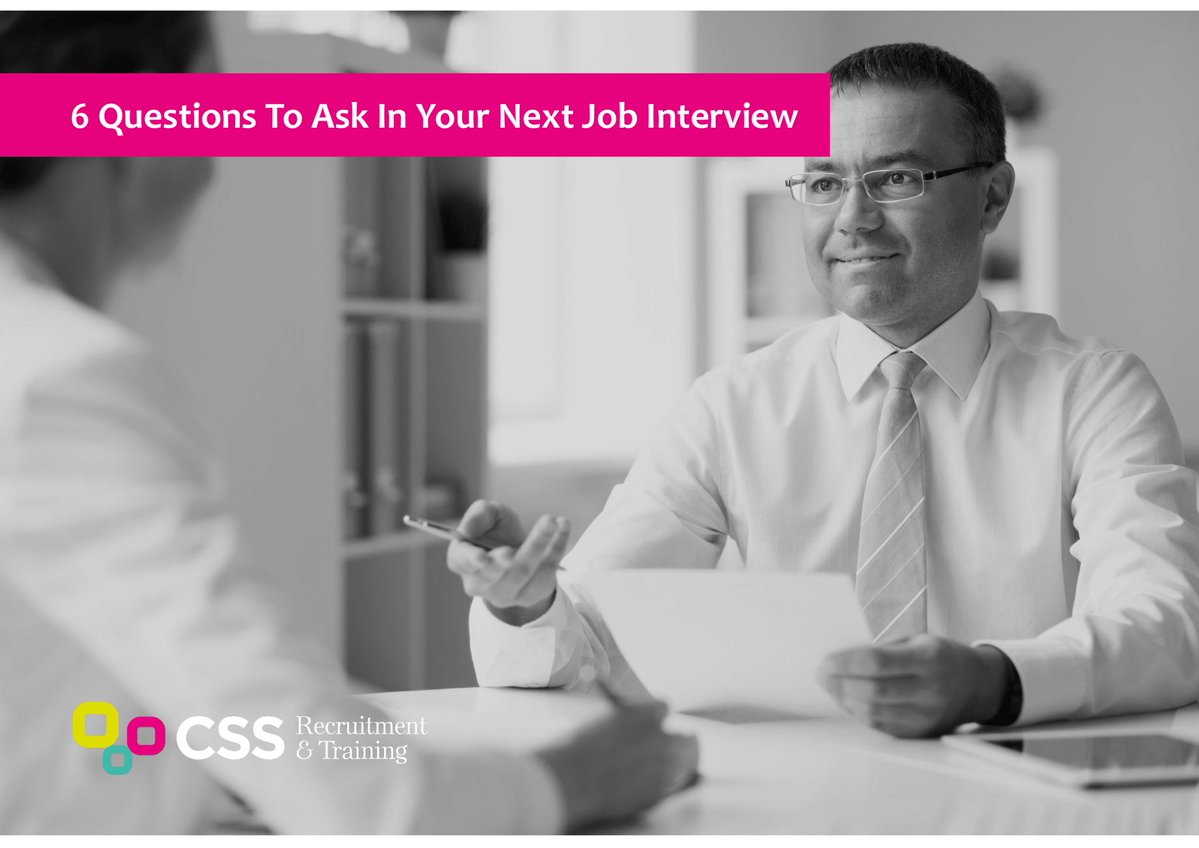 CssRecruitment1's tweet image. 𝟔 𝐐𝐮𝐞𝐬𝐭𝐢𝐨𝐧𝐬 𝐓𝐨 𝐀𝐬𝐤 𝐈𝐧 𝐘𝐨𝐮𝐫 𝐍𝐞𝐱𝐭 𝐉𝐨𝐛 𝐈𝐧𝐭𝐞𝐫𝐯𝐢𝐞𝐰 🤝
In a job interview, after answering all the interviewers questions, one of the last things you are usually asked is 'Do you have any questions for me?'