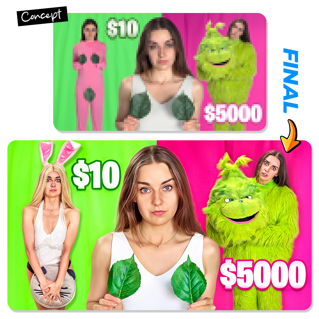 Moochie_Designs's tweet image. THIS IS HUGE🥹!!!
I got to be the thumbnail finisher for🍓Loserfruit🍓

The concept was there — I just brought it to life😍

Before⬇️ After⬇️