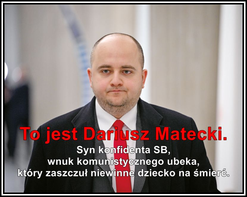 irenagos's tweet photo. Żeby nikomu nie umknęło, kim jest i co sobą reprezentuje kanalia @DariuszMatecki ..
#HejterMatecki https://t.co/aUYOVoidzT