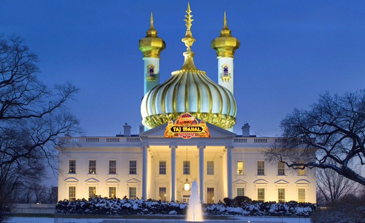 I think the White House will look really spectacular once finished.