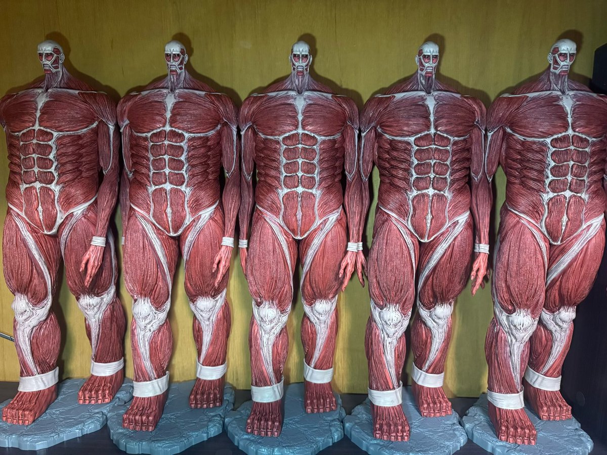 5体に増えた！！
#進撃の巨人
#一番くじ