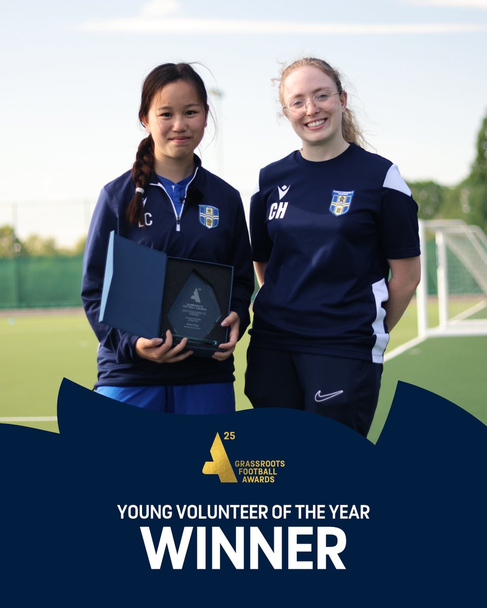 Young Volunteer of the Year Award Winner 🙌

Congratulations to Elise Ching from <a href="/BSCFCYouth/">BSCFC Youth</a> 👏

A positive, dedicated, and inspiring young leader 🌟

#GRFA25