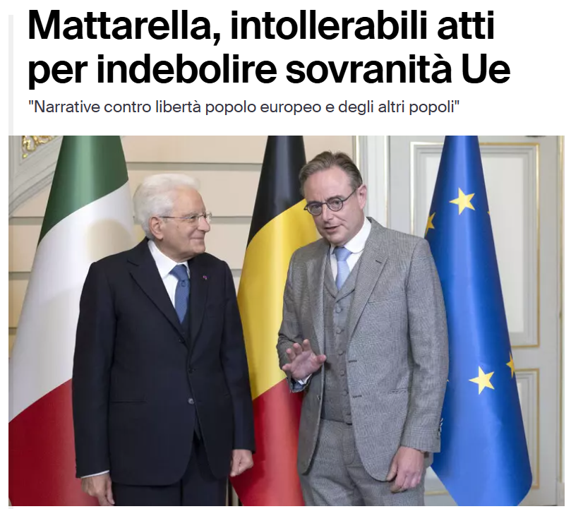 Del nostro Presidente della Repubblica mi colpisce una capacità davvero innata: quella di difendere tutto ciò che non esiste, tralasciando di tutelare tutto ciò che invece esiste e avrebbe il dovere di tutelare.

«Sono intollerabili narrative e atti che vorrebbero indebolire la