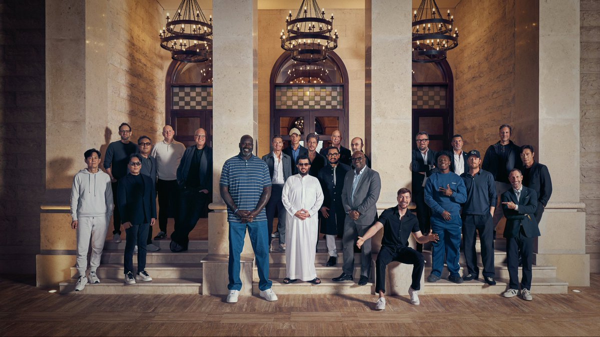 Legends from every corner of the world  in Riyadh 🌍🇸🇦