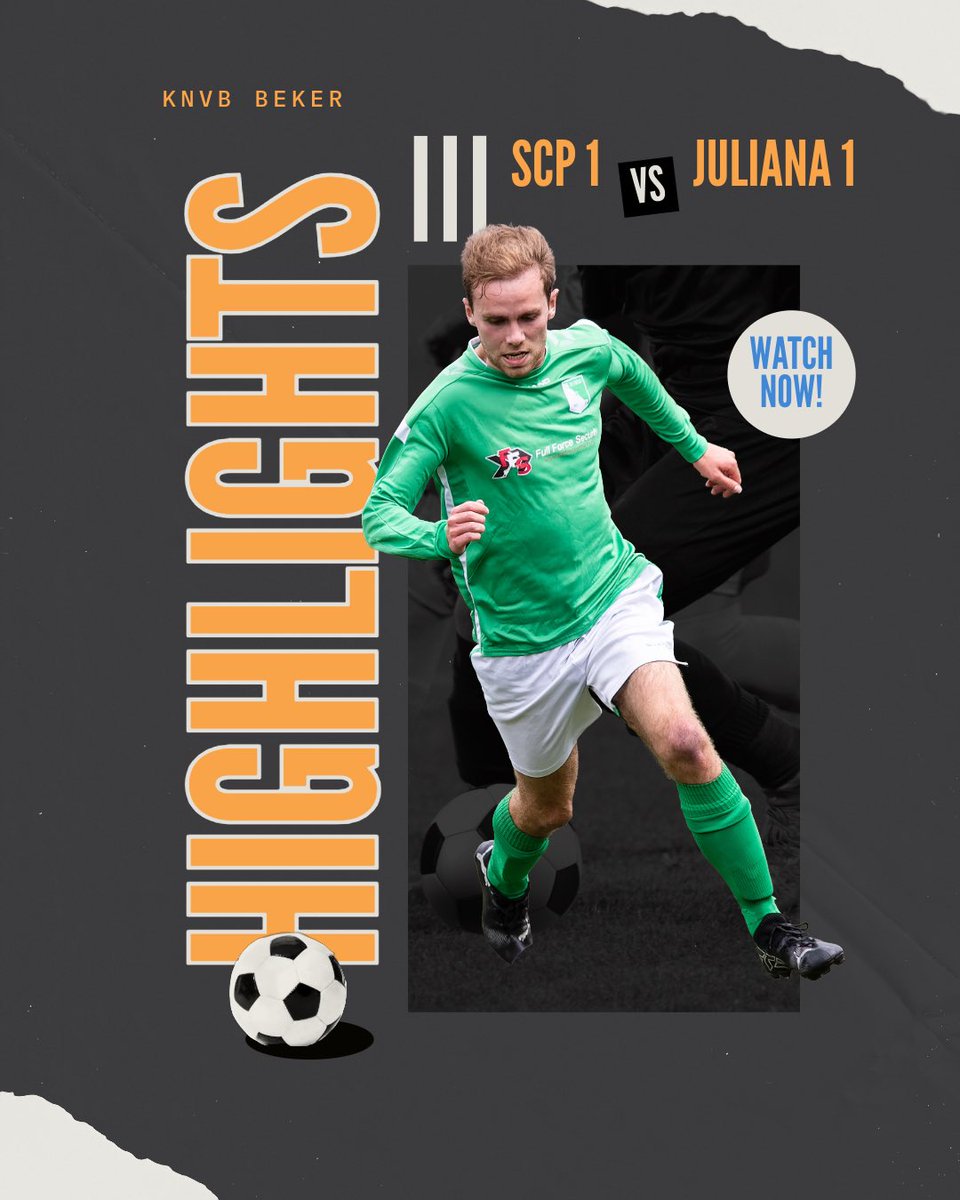 Op youtu.be/2YW7n_vuz-k?si… de highlights van #SCPJUL in de #knvbbeker #amateurvoetbal