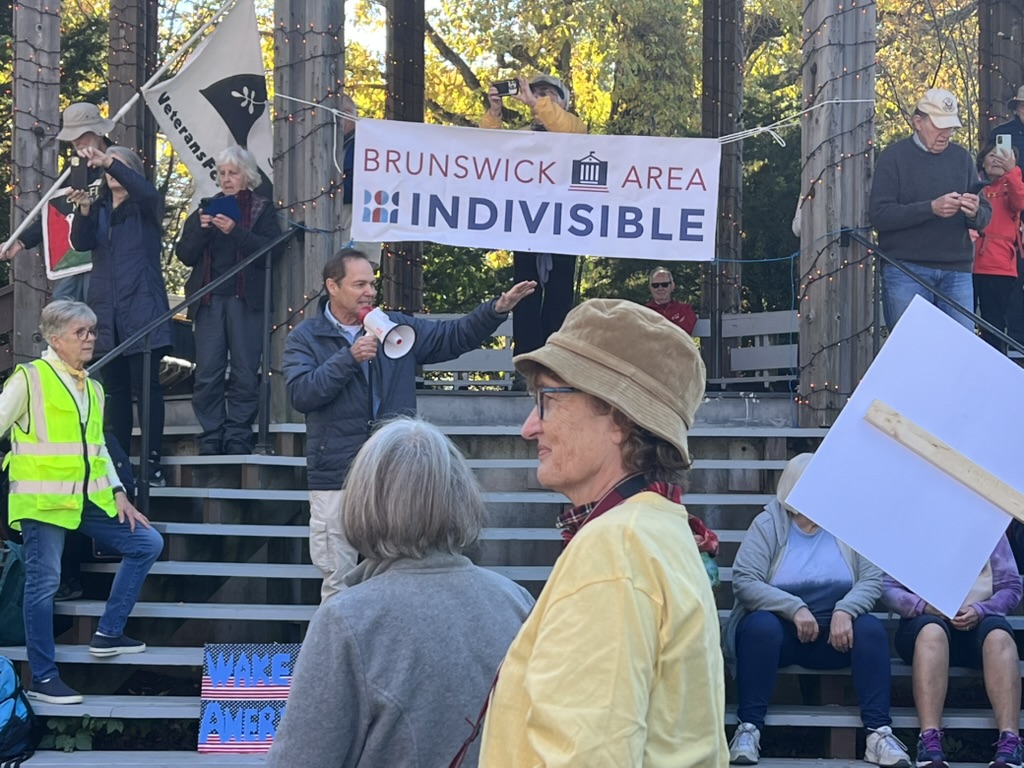 No Kings Rally Remarks – Portland, Maine 10/18

Good afternoon modern day patriots. This isn’t 1776, but given the Trump Administration’s growing authoritarian attacks on our rights and freedoms, it sure feels like it...

My name is David Costello. I’m a former senior-level