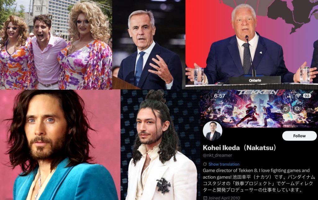 KMR_Studios's tweet image. Forget Obama. THESE are the ARRESTS that the World is waiting for.

#LockHimUp #TrudeauMustGo #CarneyMustGo #FordMustGo #JaredLeto #EzraMiller #Tekken8