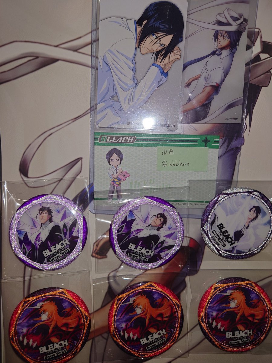 BLEACH Brave Souls ブレソル　缶バッジ　黒崎一護② 20点 ▽ 山田 on X: 