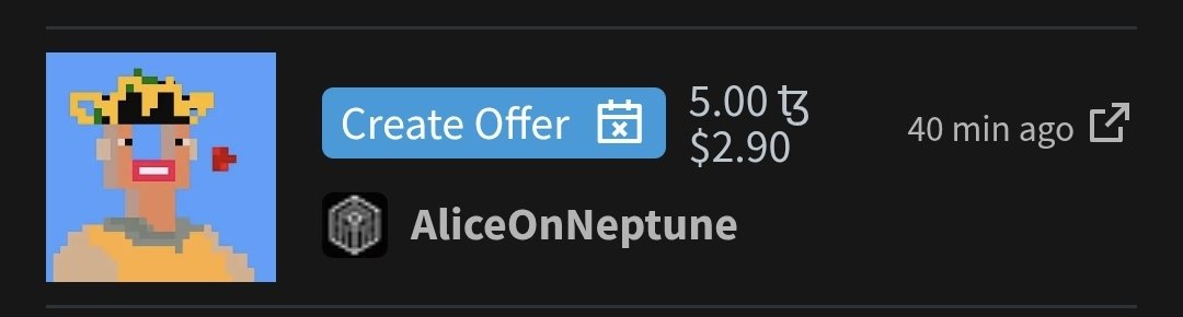 Offering 5 xtz, who ready to sell at this price?