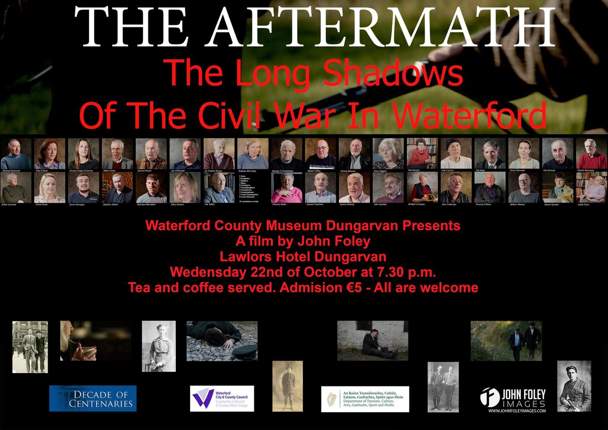 Really looking forward to screening this in Lawlor's Hotel tomorrow Wednesday night the 22nd of October at 7.30pm. Please spread the word and share with any friends or family who might like to see it.