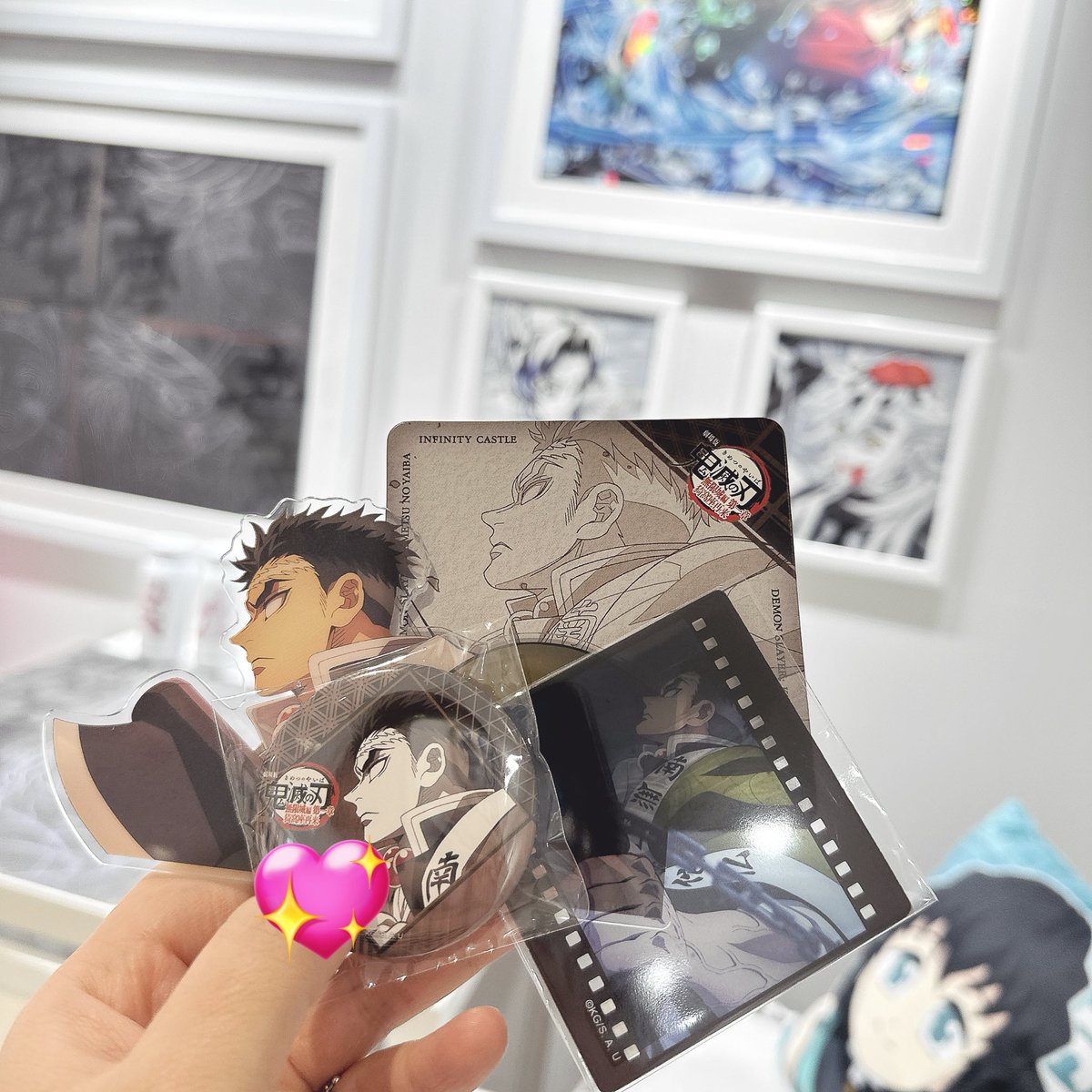 mstodm1229's tweet image. 今期初参加でした✨
缶バッジとクリカ自引き💪
コースターは交換してもらいゲット！
