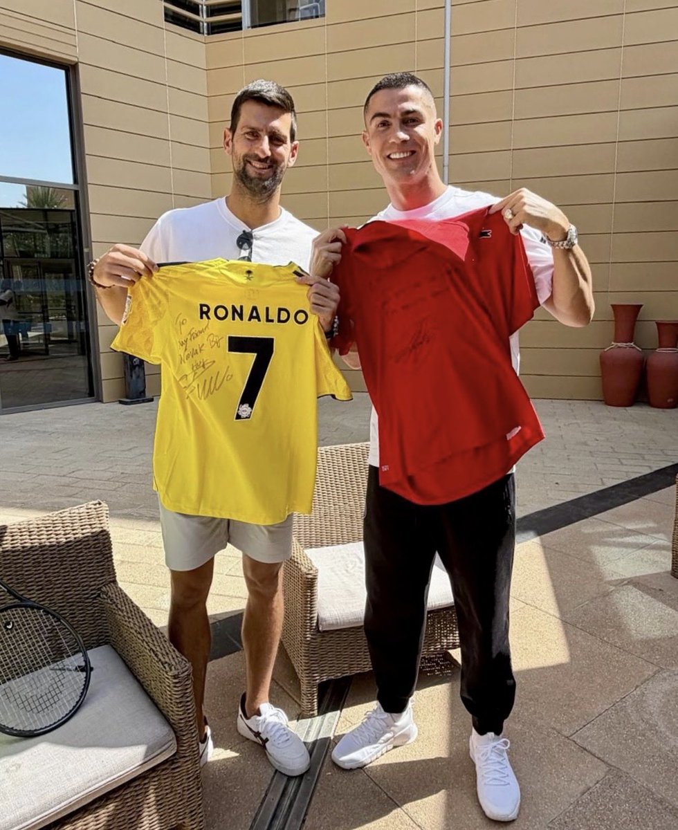 📲 𝗡𝗘𝗪: Cristiano Ronaldo (IG): “To my friend, Novak.”