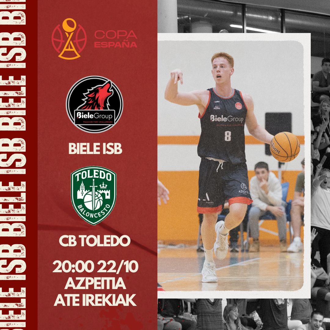 👉 Hurrengo partida!

🏆 Espainia Kopa: Final 1/16

🐺 Biele ISB
🆚 CB Toledo
🗓️ Urriak 22 I 20:00
🏟️ Azpeitiko Kiroldegia
📥 ATE IREKIAK

💪 Egurre mutillek!