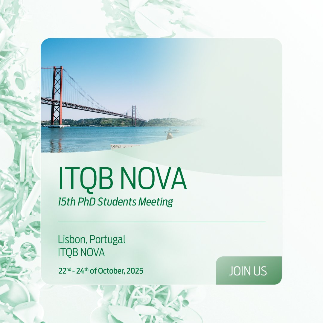We’re glad to be part of this year’s ITQB NOVA PhD Meeting as exhibitors.

Visit our booth to learn more about NZYtech’s molecular biology products.

Join us this week at the ITQB Campus