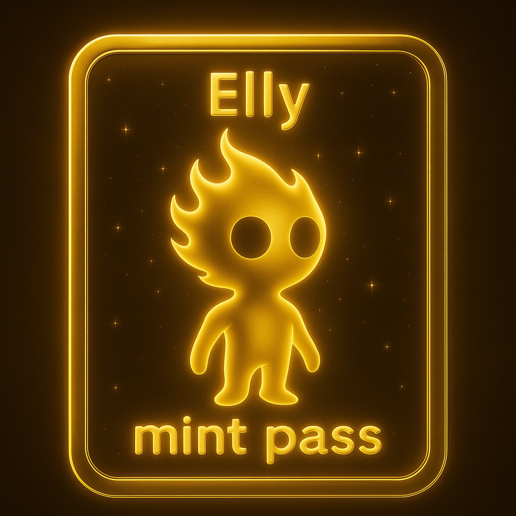 OK… let’s start something.

We’re offering 2x Mint Passes For the Elly mint.

The mint pass grants you FREE mint on the big day.

All you have to do is:

✅Follow us 
✅Like &amp; share 
✅Tag 3 bro’s