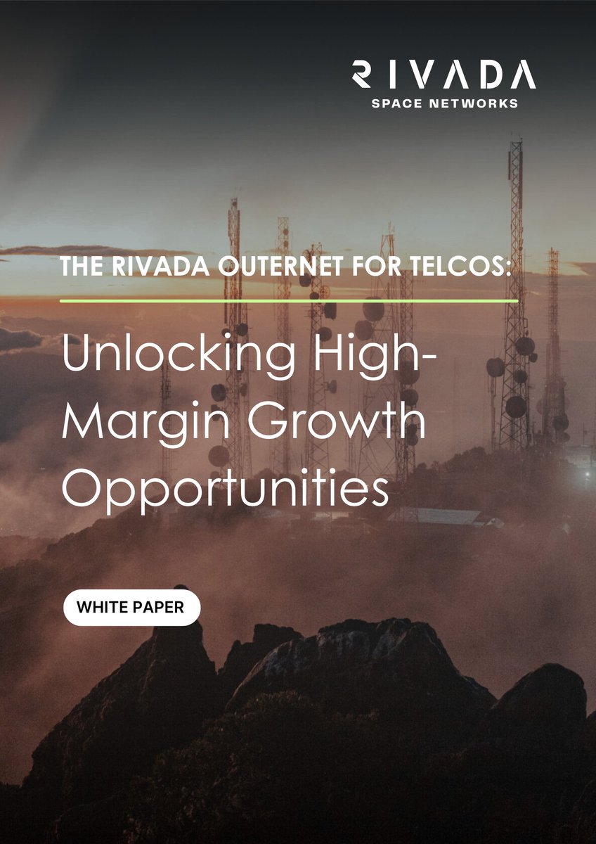 There's an ever-growing demand to move large quantities of data quickly and securely around the globe. Rivada's #Outernet is key for telcos requiring high throughput, low latency, operator grade security and mobility and rapid deployment.

The Outernet offers operational and