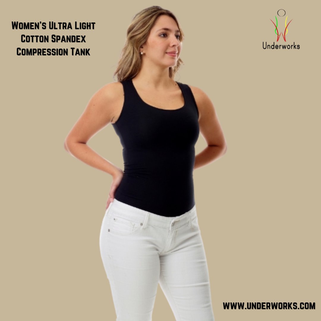 UnderworksStore's tweet image. Every body is worth celebrating 💖
This ultra light cotton spandex #compressiontop shapes gently, moves freely, and highlights your natural form—because power looks different on everyone.

Shop now 👉 underworks.com/womens-ultra-l…