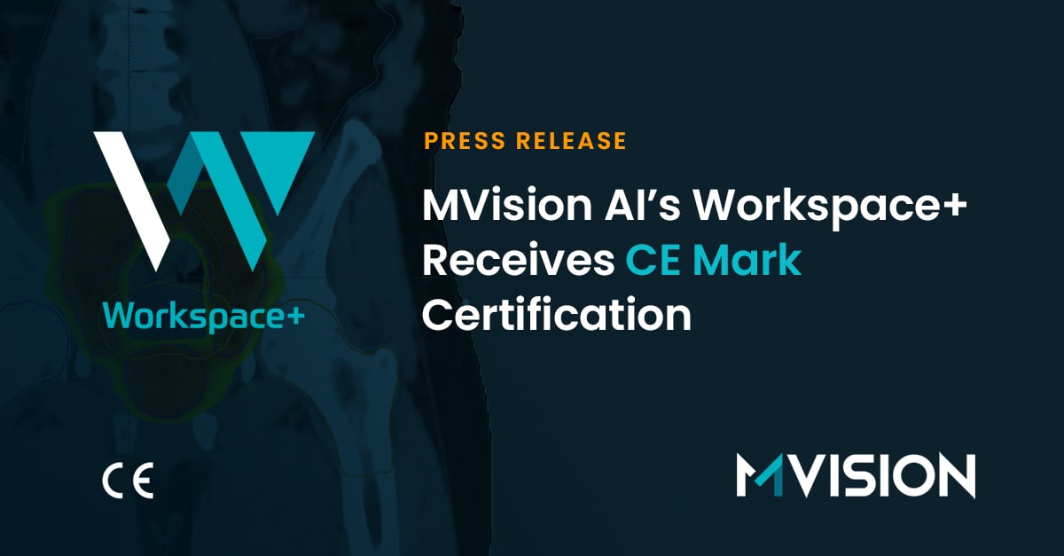 mvisionai's tweet image. More exciting news from MVision AI: Workspace+ has received its CE mark under MDR Class IIa, clearing it for clinical use across Europe.

🔗 eu1.hubs.ly/H0n_lMd0

#MedTech #Radiotherapy #AI

*Workspace+ availability is subject to regulatory approval for global markets.