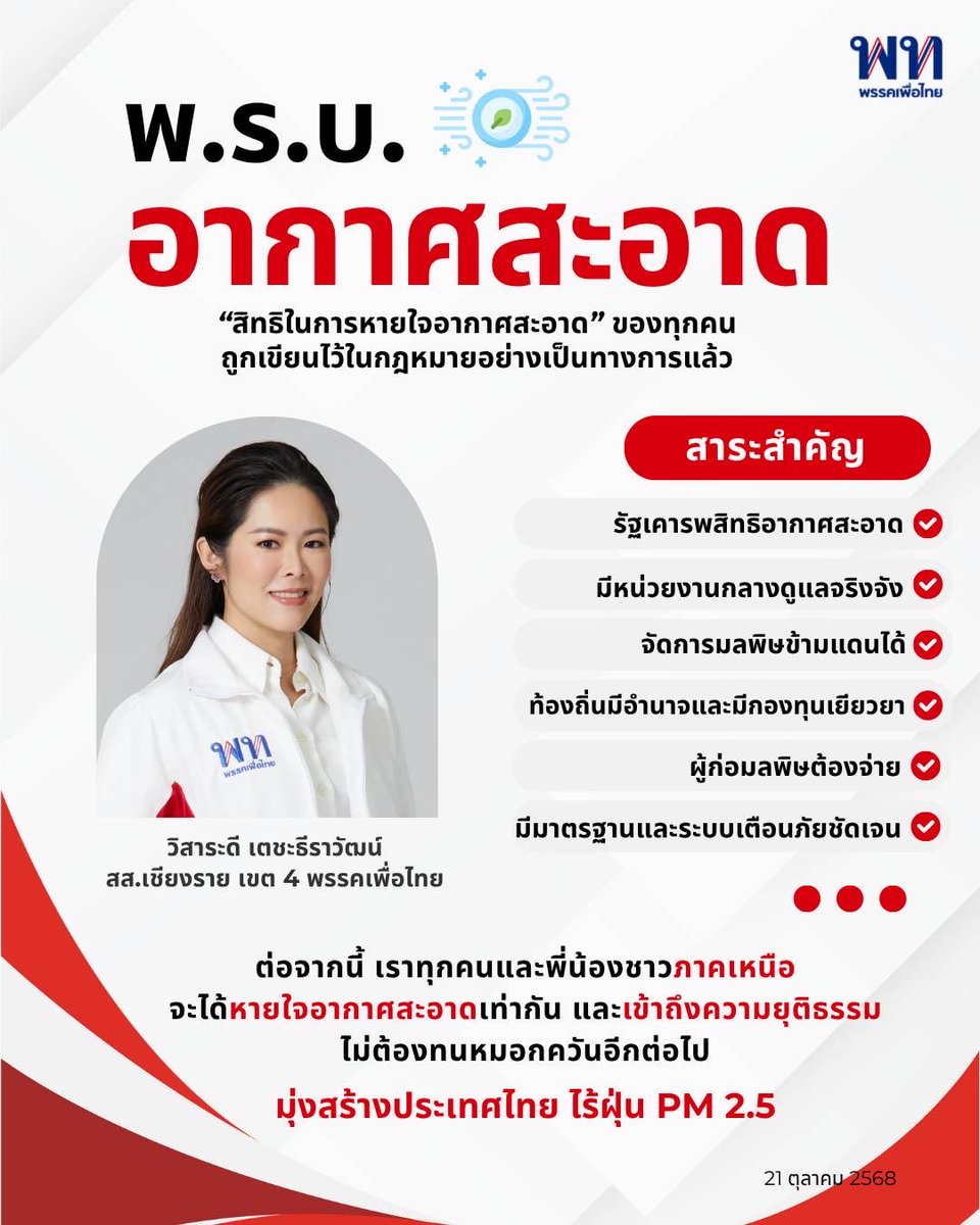 วิสาระดี เตชะธีราวัฒน์ tweet media