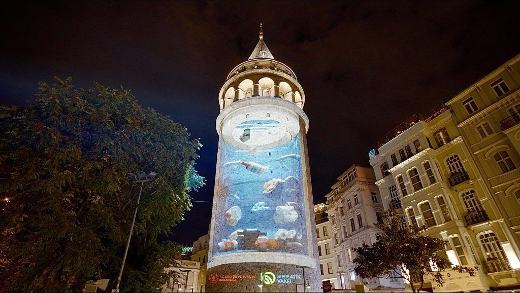 Galata Kulesi’nden Sıfır Atık Mesajı 
sivilalan.com/2025/10/21/gal…