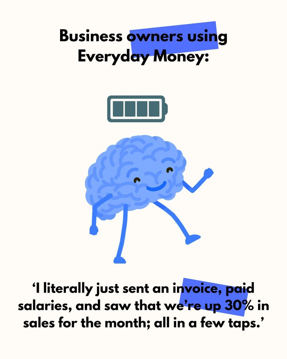 everydaymoneyhq's tweet photo. Time is money; our app helps you save both 🤝🏾💼

Everyday Money is every business owner's companion 🤗

From our invoice tool to sales and expenses analytics (with an AI assistant that gives you the power to make and manage transactions, detect fraud, handle compliance and much more), we've built the best financial toolkit every CEO should have.

Learn more here 👉🏽 - https://t.co/rS0JkSiggY