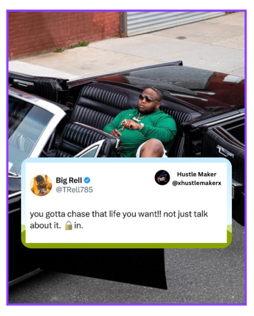 <a href="/TRell785/">Big Rell</a>   Speaking ✍🏽

.

***

.⁣

#trell_785 #trell785 #artist #spotify #lifequotes #soundcloud #beats #goodmusic #youtube #thinkpositive #applemusic #lifelessons #producer #rapartist #rapmusic #singer #trapmusic #musiclife #hiphop #rapculture #quotes #twitter #hustlemaker