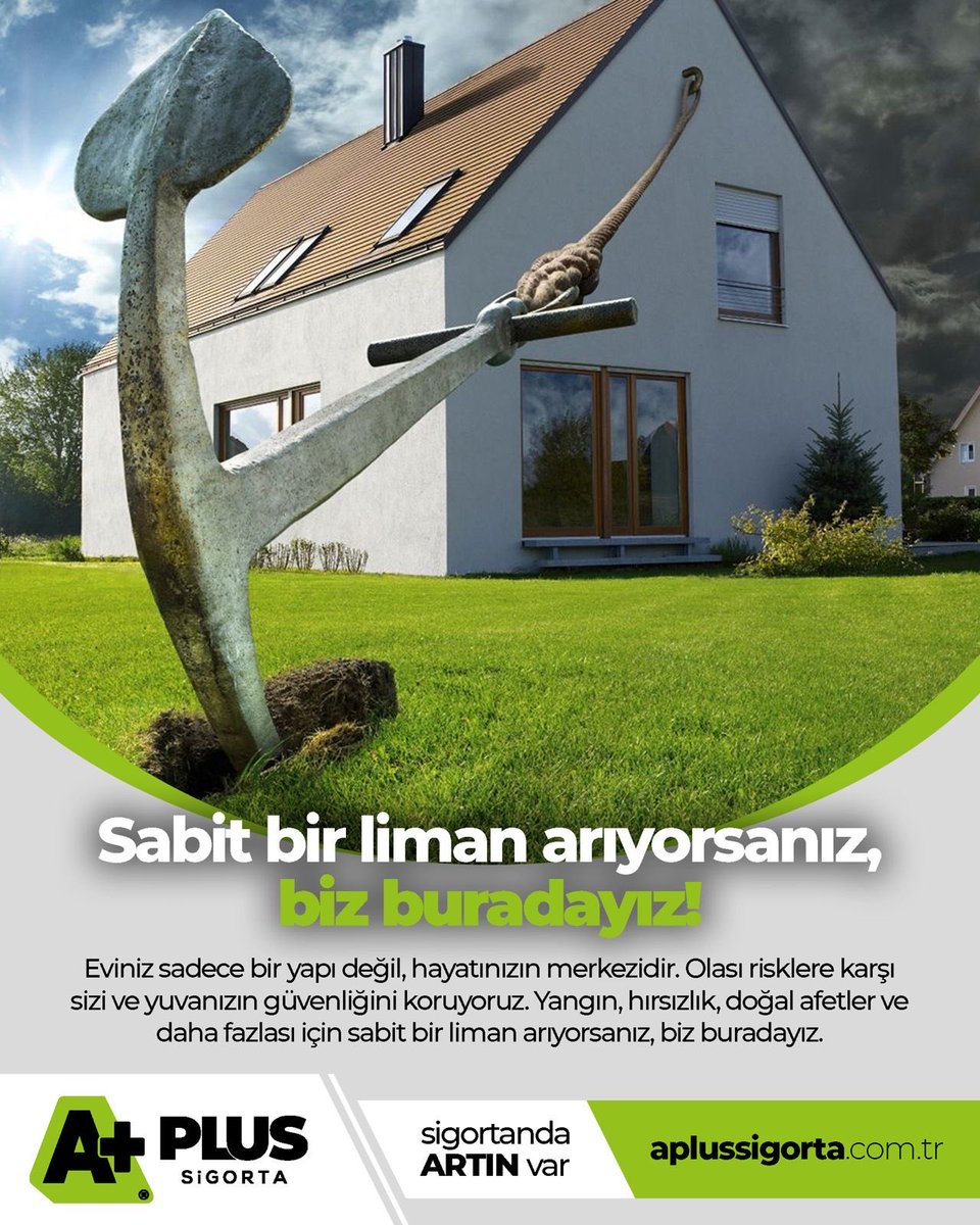 Sigorta ve kaskonuzda ARTINIZ olsun isterseniz bize ulaşın!

Arayın : 0332 320 01 01
Yazın : 0544 932 01 01
Tıklayın : aplussigorta.com.tr

#sigortacılık #sağlık #tamamlayıcısağlıksigortası #sigorta #aplussigorta #indirim #konya