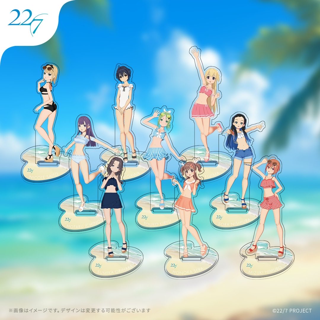 👙『22/7 “ホロモデル” POP UP SHOP』🌈 ㅤ オリジナルグッズを大公開