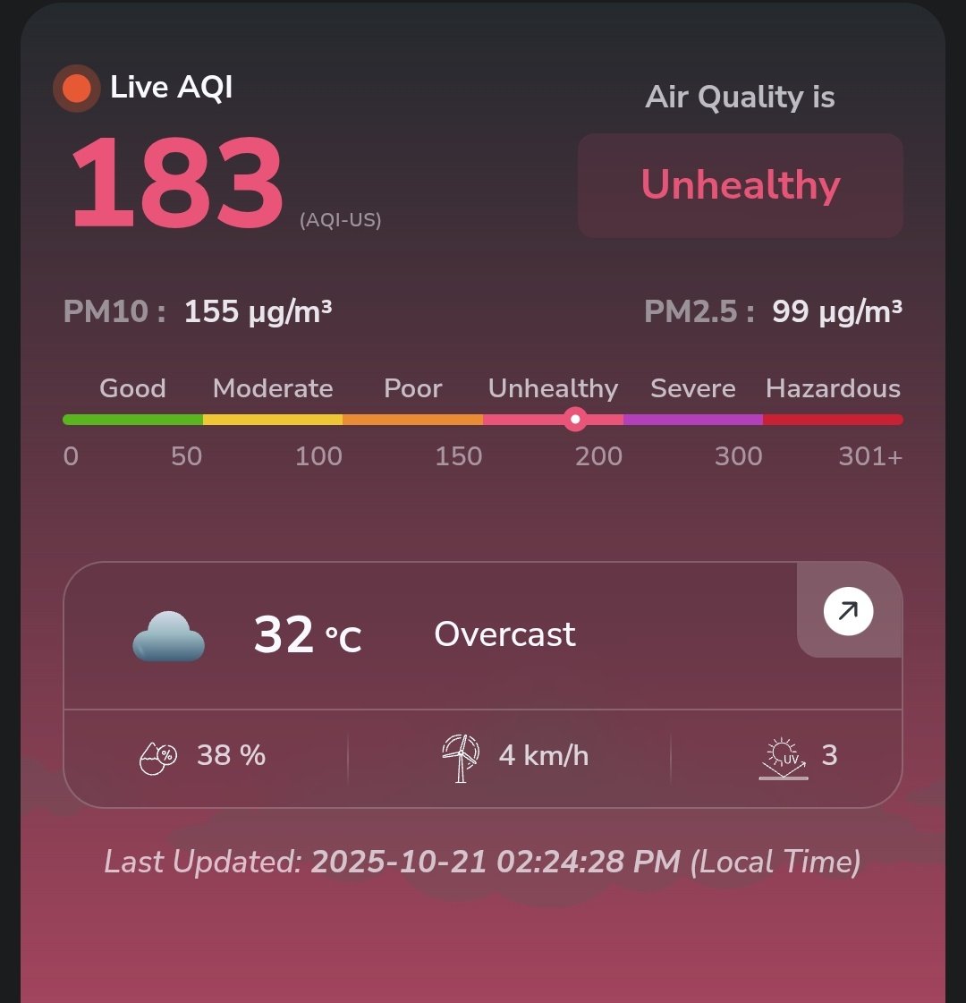 It's still bad now