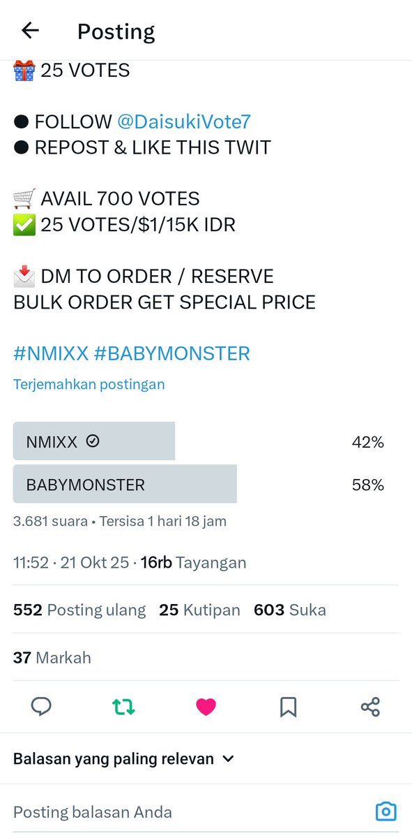 mwiniverzee's tweet photo. @DaisukiVote7 #NMIXX https://t.co/pdaehoocex