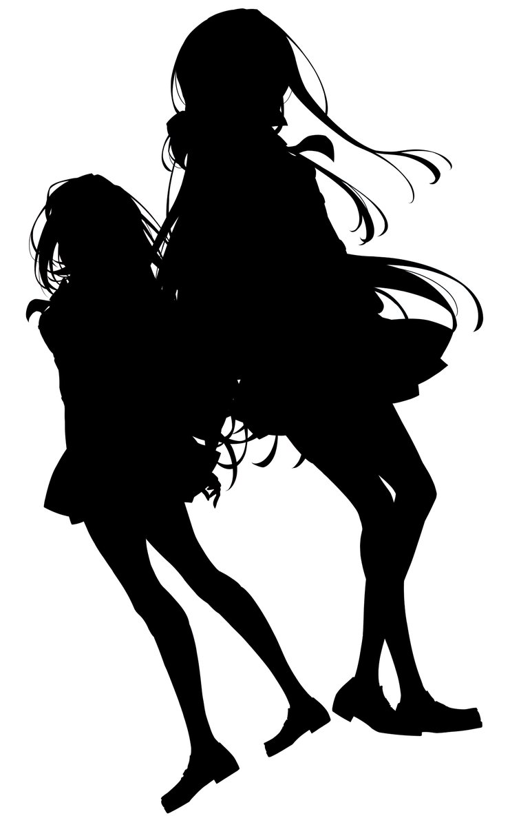 11月刊『ようこそ実力至上主義の教室へ３年生編３』

シルエット２キャラクター目です！　どーんと。
正体は果たして？
２人並べるとこんな感じのカバーイラストですよ！

よう実の３年生編、今までと一味違いますね。

#よう実1