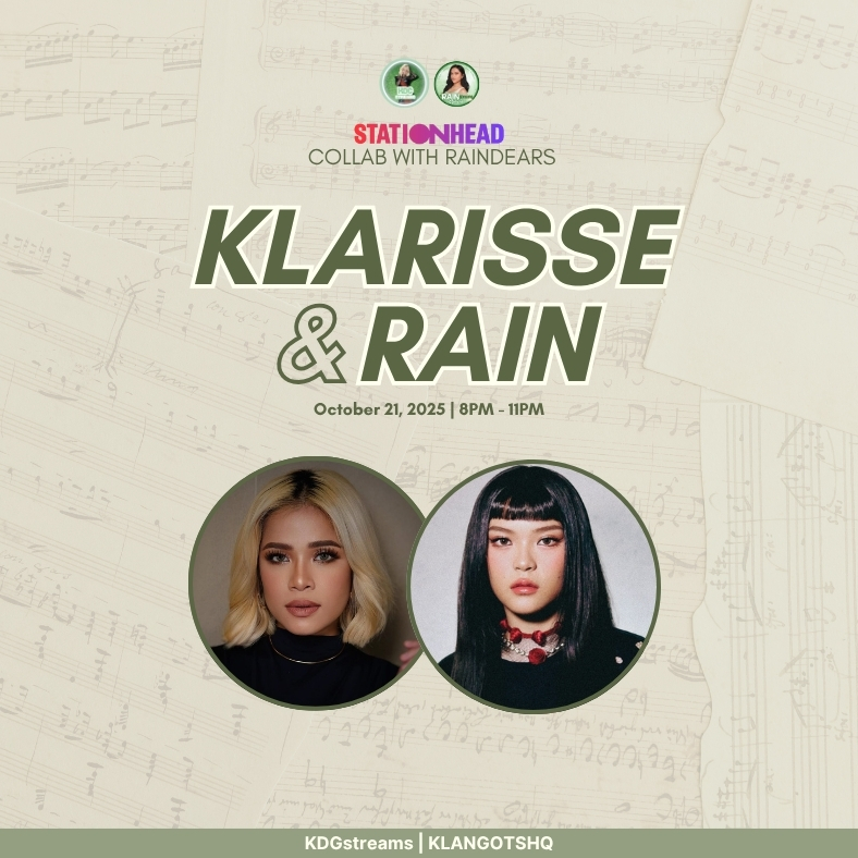 It’s raining vocals and harmonies tonight! 🌧️🎶

Get ready for a musical downpour as we team up once again with Raindears for a streaming party on Stationhead — happening tonight from 8PM to 11PM!

See you there, Team K! 💚