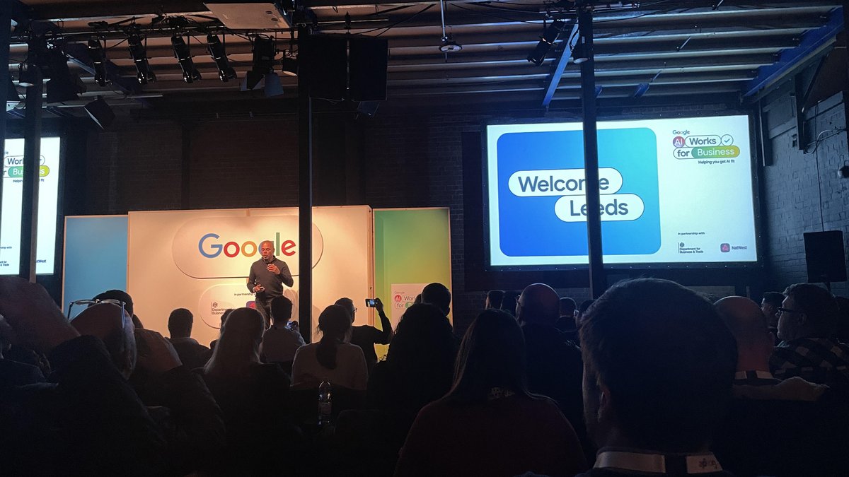 MedasilSurgical's tweet image. Last week, the Medasil team attended Google’s AI Works for Business in Leeds, exploring Generative AI, data-driven workshops, and emerging tech.

“Technology is the tool. People are the power.” That’s how we drive innovation at Medasil. 

#AIWorksForBusiness #Medasil