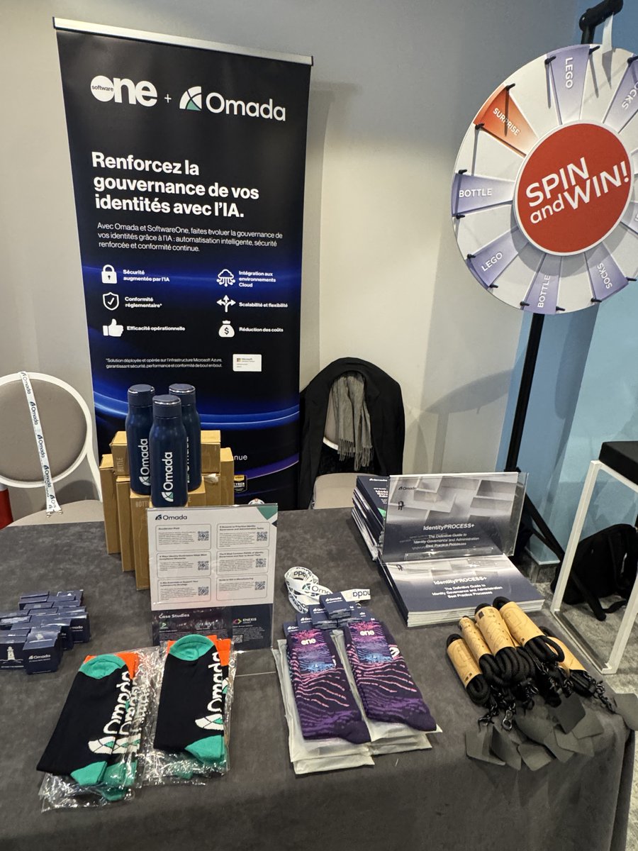 OmadaIdentity's tweet image. Conversations at #IdentityDays Paris with @SoftwareOne show one thing: #IdentityGovernance is evolving faster than most think. 
Stop by our booth to see how Omada + Javi simplify access & #Compliance and fast-track #ZeroTrust in just 90 days!
🔗 bit.ly/4qjAJRB