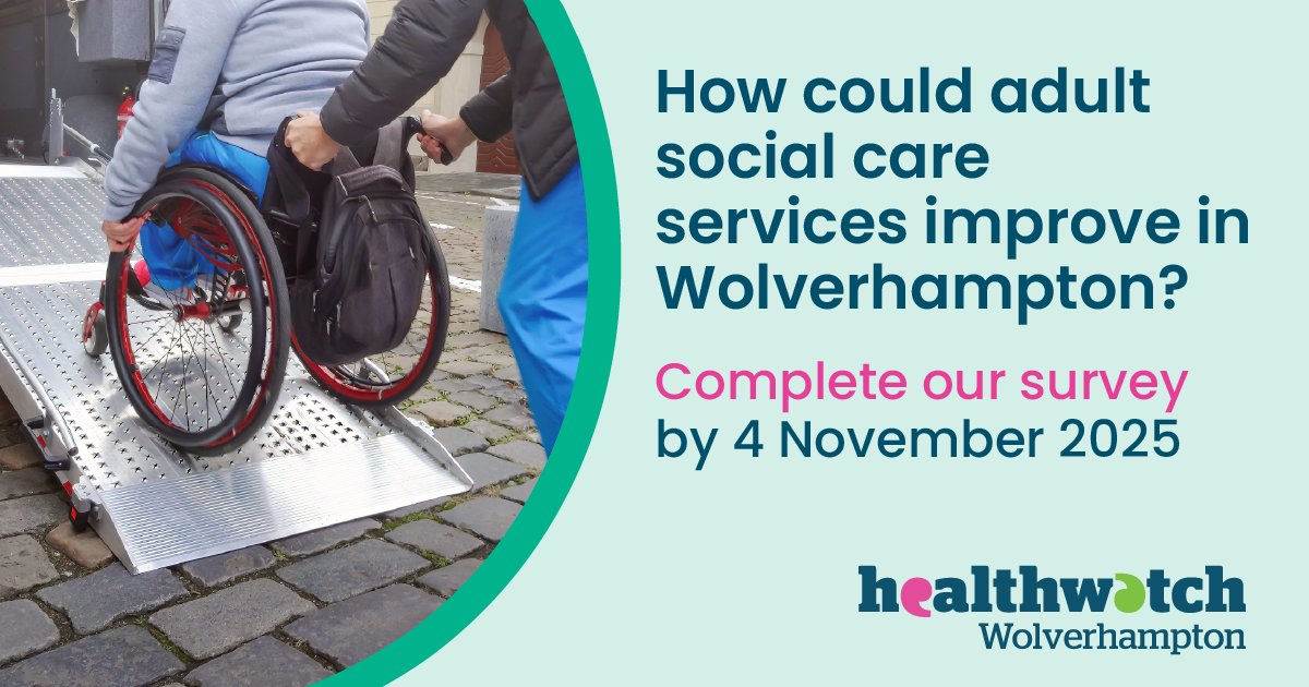 Healthwatch Wolverhampton tweet media