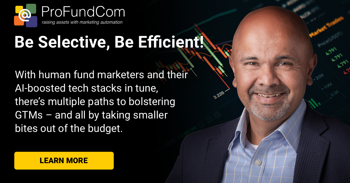 ProFundCom's tweet image. Fund marketers on tight budgets: your tech stack holds hidden value. Learn 7 ways to maximise ROI using the platforms you already have👇

botd.ltd/?ug96e

#FundMarketing #MarTech #InvestorEngagement #DigitalEfficiency #AssetManagement