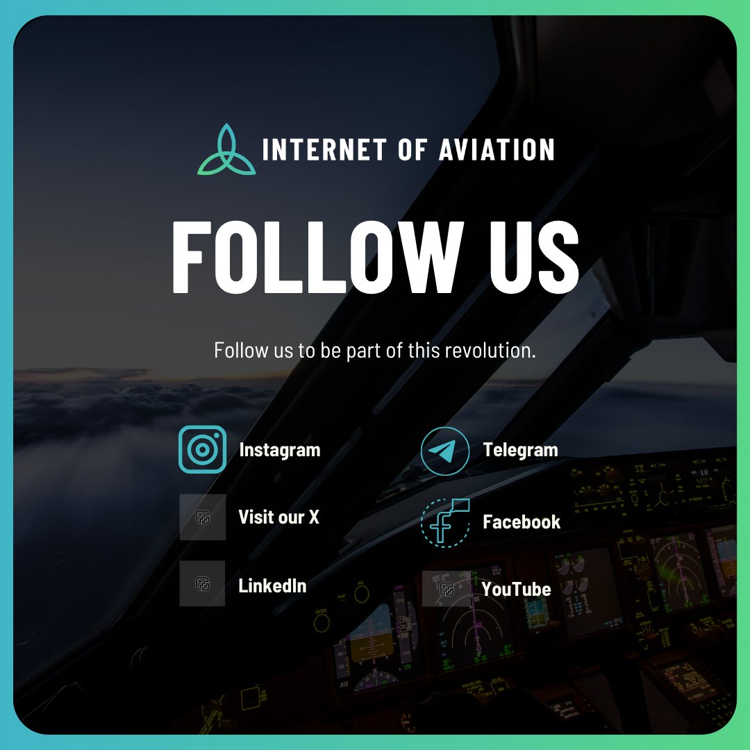 Innovation never stops — it evolves. The Internet of Aviation enters its next chapter. 

#InternetOfAviation #FutureOfFlight #AviationInnovation #AIinAviation  #IoA