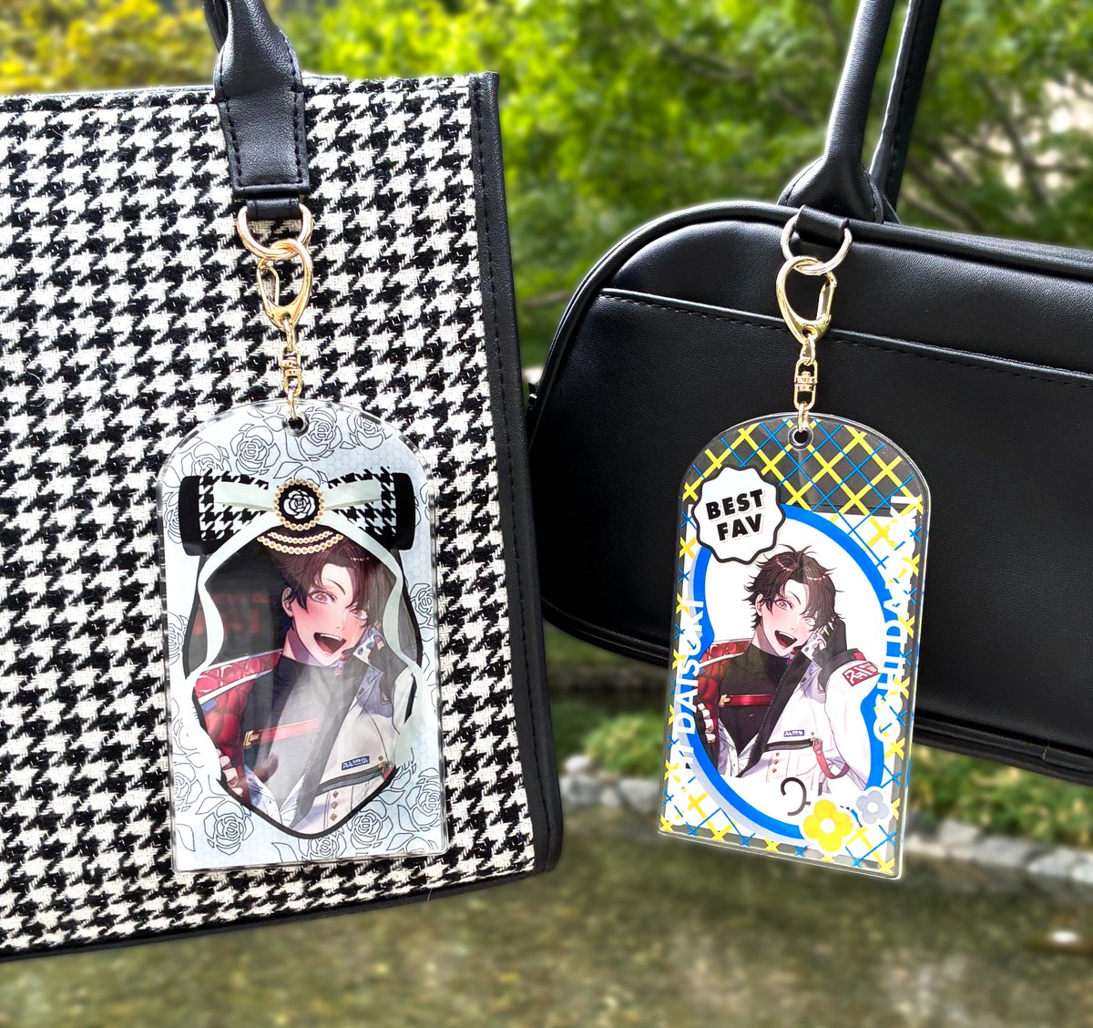 💛𝐀𝐆𝐅𝟐𝟎𝟐𝟓 𝐍𝐞𝐰 𝐢𝐭𝐞𝐦🤍

／
📢AGF限定商品
＼

『カードホルダー 
　千鳥格子＆レース/ブルー＆イエロー』

上品で使いやすいデザインと
2色のポップなカラーのカードホルダーを
AGF会場限定販売！

是非ゲットしてね！

🛒 #AGF_2025 コアデ商品一覧
coade-net.co.jp/special/agf202…