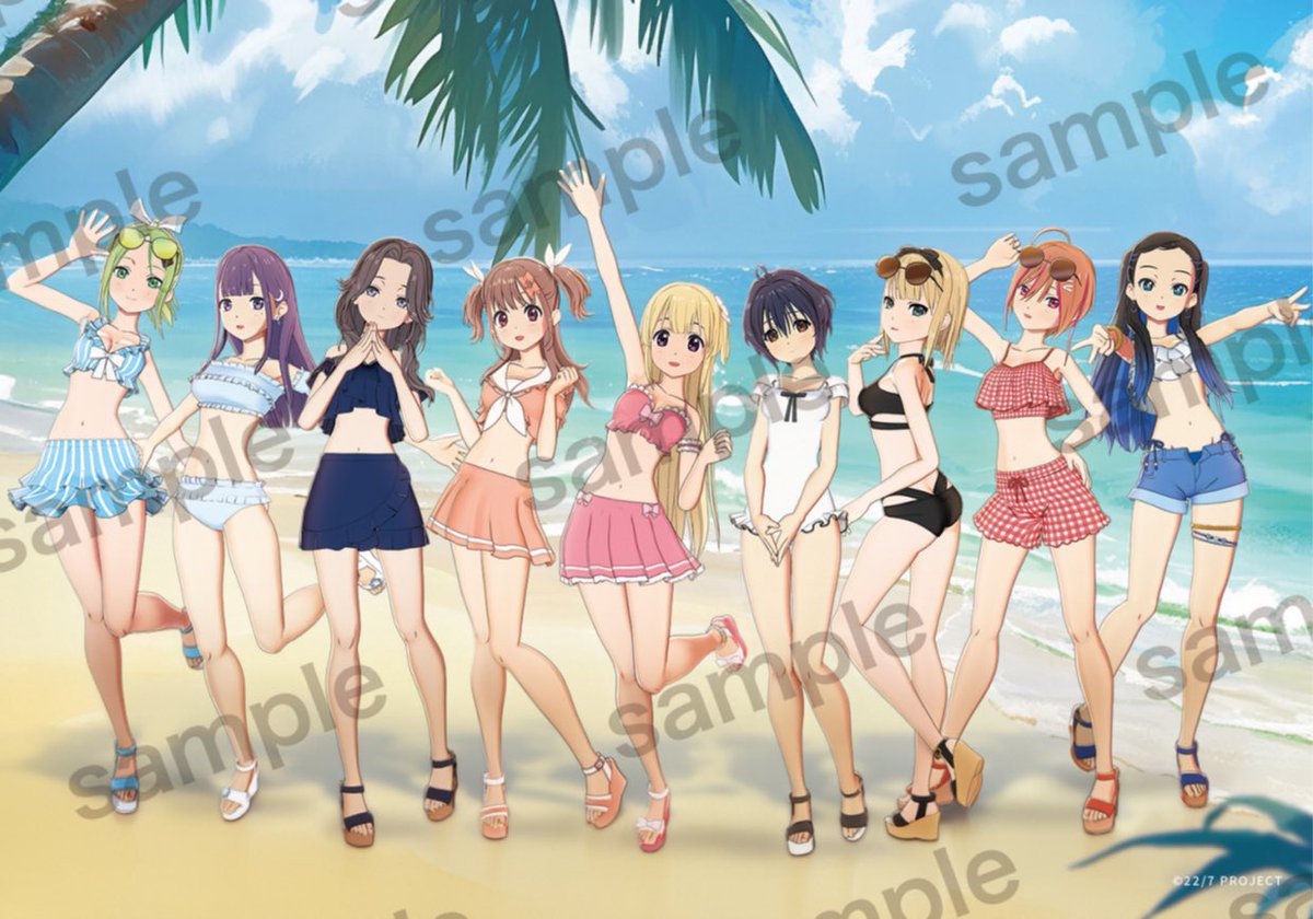 22/7 “ホロモデル” POP UP SHOP』👙 ㅤ ＼🆕22/7が「ニジゲート」に初