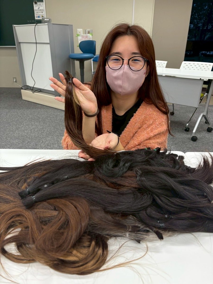 Hair for Children】旧女子高生ヘアドネーション同好会