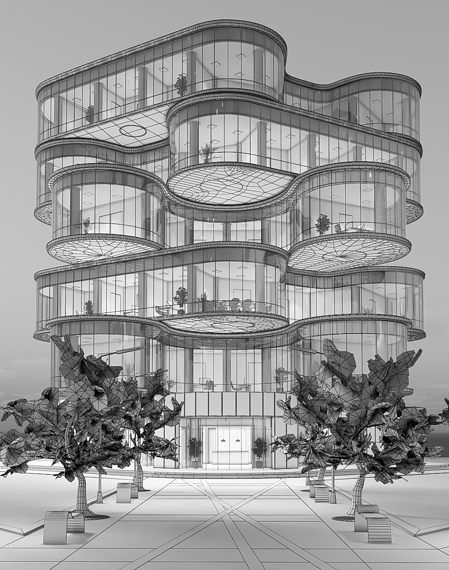 Marcos_A__Silva's tweet image. Concept office building: design and 3d artwork visualization by Marcos Silva 2025. Open commissions. #Architecture #ModernDesign #3d #infoarchitec #arquitectura #CGI