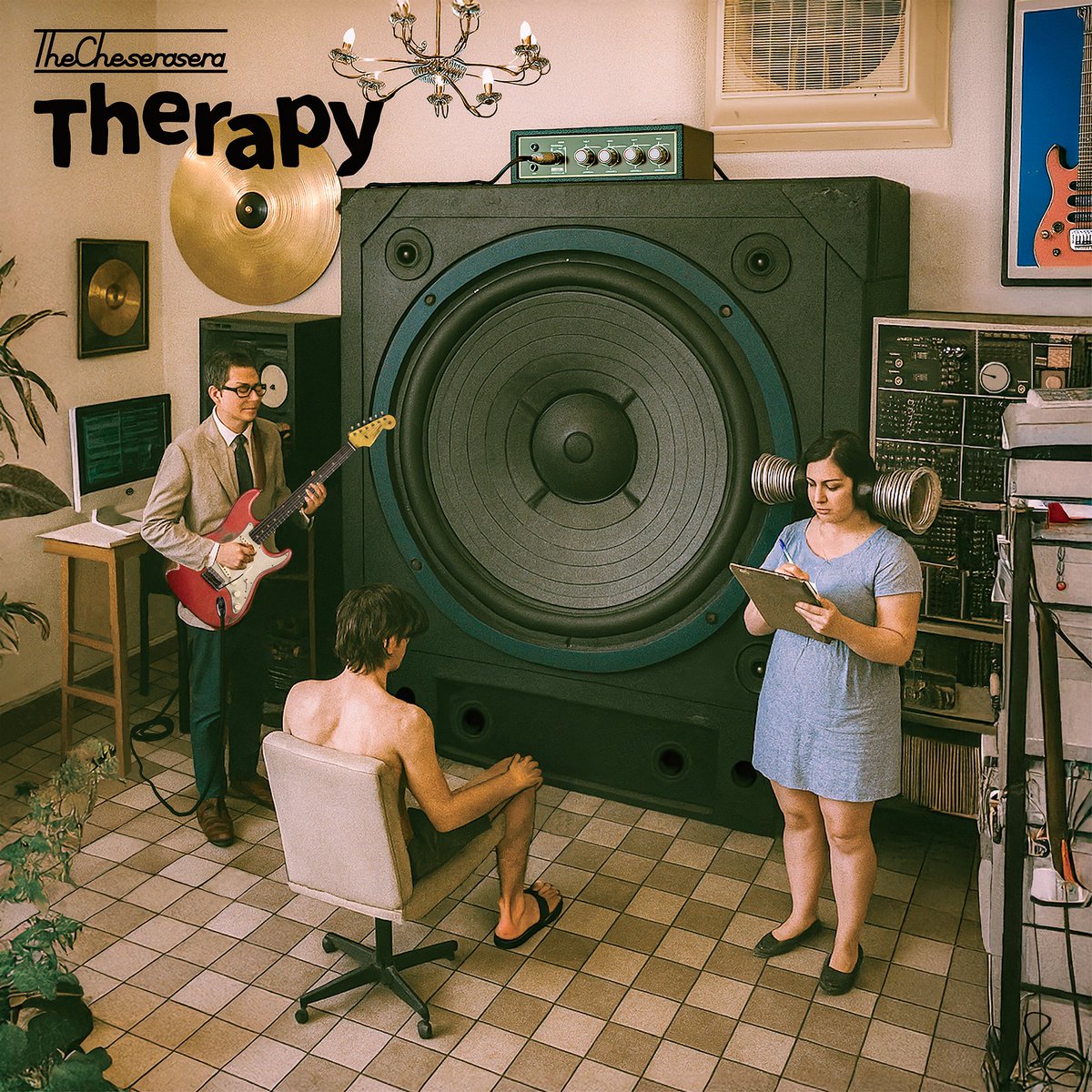 The_Cheserasera's tweet photo. EP『Therapy』
2025年11月18日(火)下北沢シャングリラ公演より
発売開始🎉

さらに！
10月22日(水)〜収録曲「SLIT」先行配信スタート！
▶︎ https://t.co/8eeFJVDLO1

💿収録曲
1. SLIT
2. Don’t Call Me
3. Needle
4. 光の街
5. 美談で済んだらな
1,500円(税込)
＊会場・通販限定(通販は後日ご案内) https://t.co/qURFYHF4uT