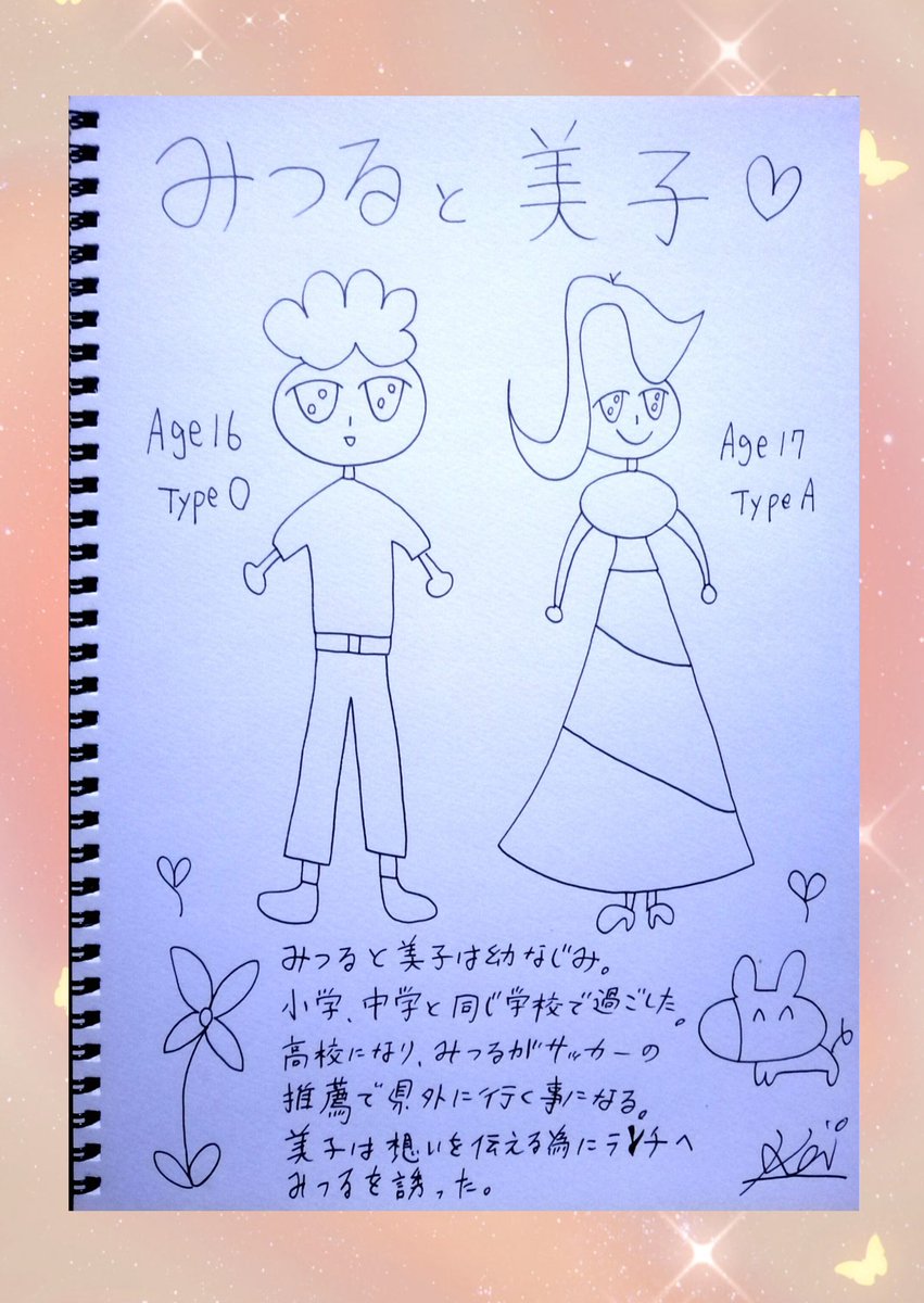 オリジナルキャラクターです🌷 