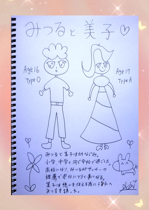 オリジナルキャラクターです🌷 