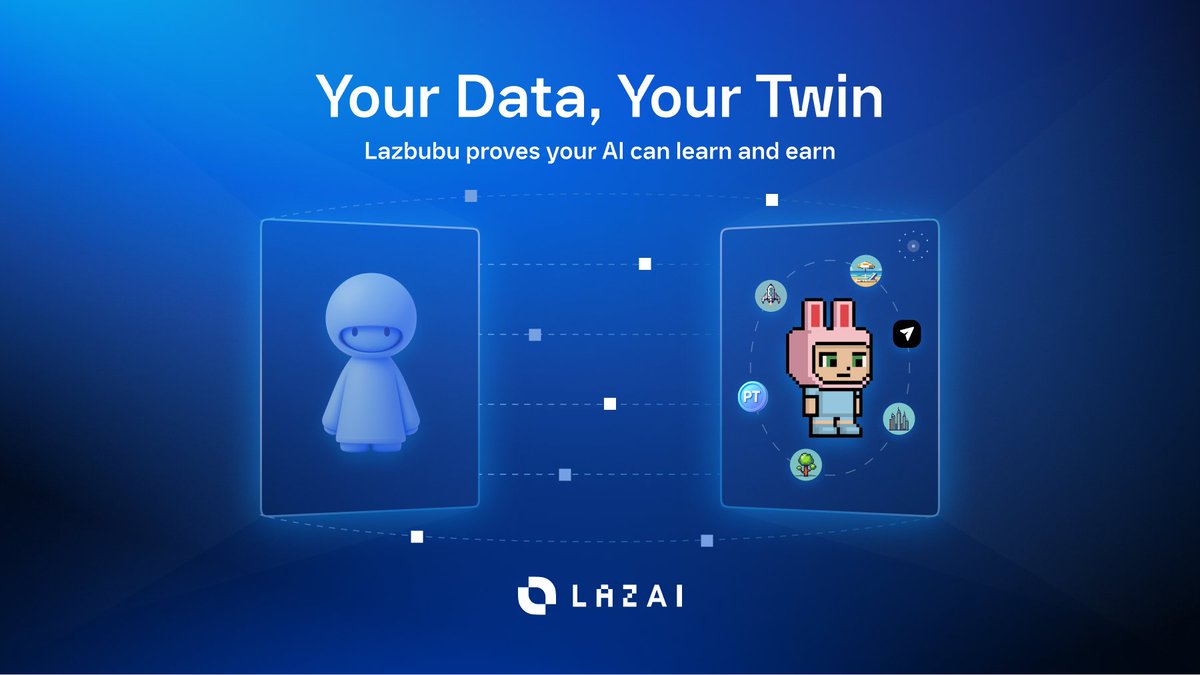 BessieCryptoo's tweet image. Imagine your data learning from you instead of being mined by others.

That’s what the Companion DAT does. your evolving digital twin that grows, earns, and belongs to you.

@lazbubuAI is just the beginning. 🌐

#OwnYourData #AI #Web3