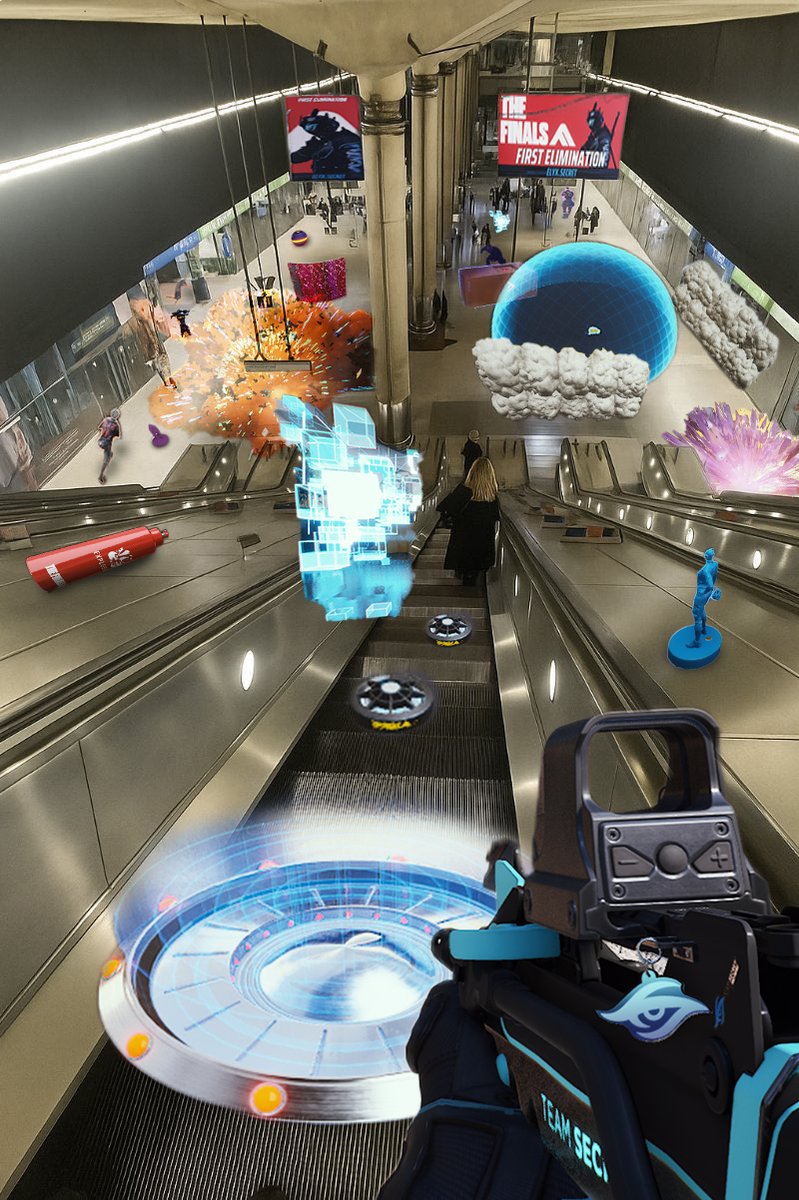 teamsecret's tweet image. how The Finals player sees the world