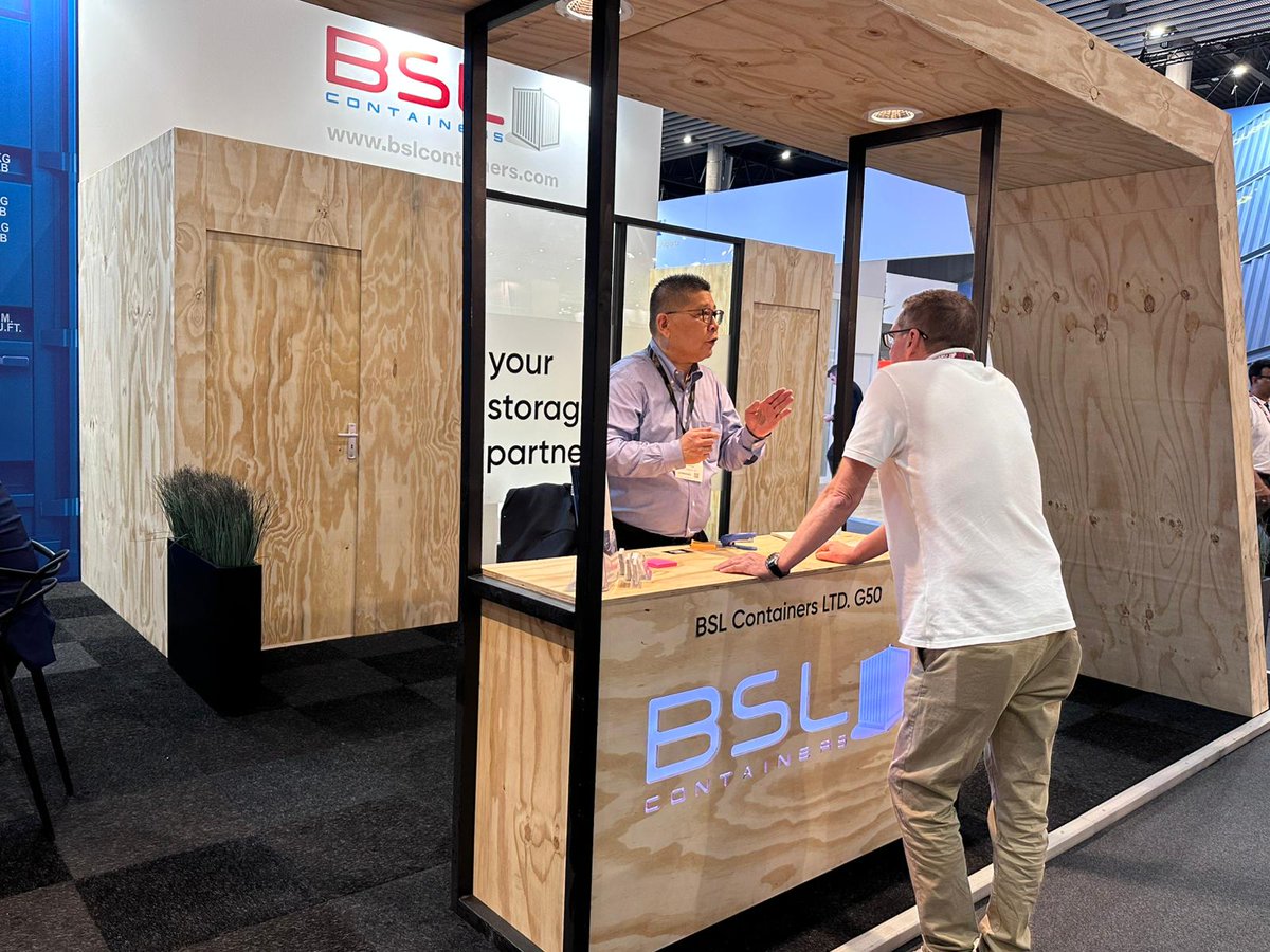bslcontainers's tweet photo. BSL Containers Ltd Debuts New Booth Design at Intermodal 2025 – Innovating ISO Shipping Container Solutions
Day 1 at #Intermodal2025 is officially underway! BSL Containers Ltd welcomes logistics professionals, industry leaders, and international buyers to our booth. https://t.co/DklnKFbqTH