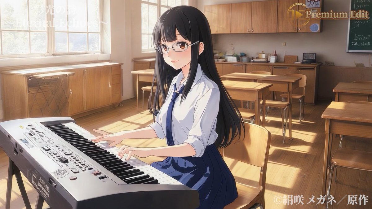 MEGANE_Kinusaki's tweet image. 🌸青春音楽小説「彩光の詩」
┗ ncode.syosetu.com/n8046kw/

完結記念サプライズ報告！！

光栄にも、Premium Edit（@premiumedit3
）様よりお声がけいただき、ティザーPVとテーマソングを制作いただきました😆

当方の要望にも丁寧に対応いただき、満足度120％の完成度！ ぜひご覧ください👍 #彩光の詩