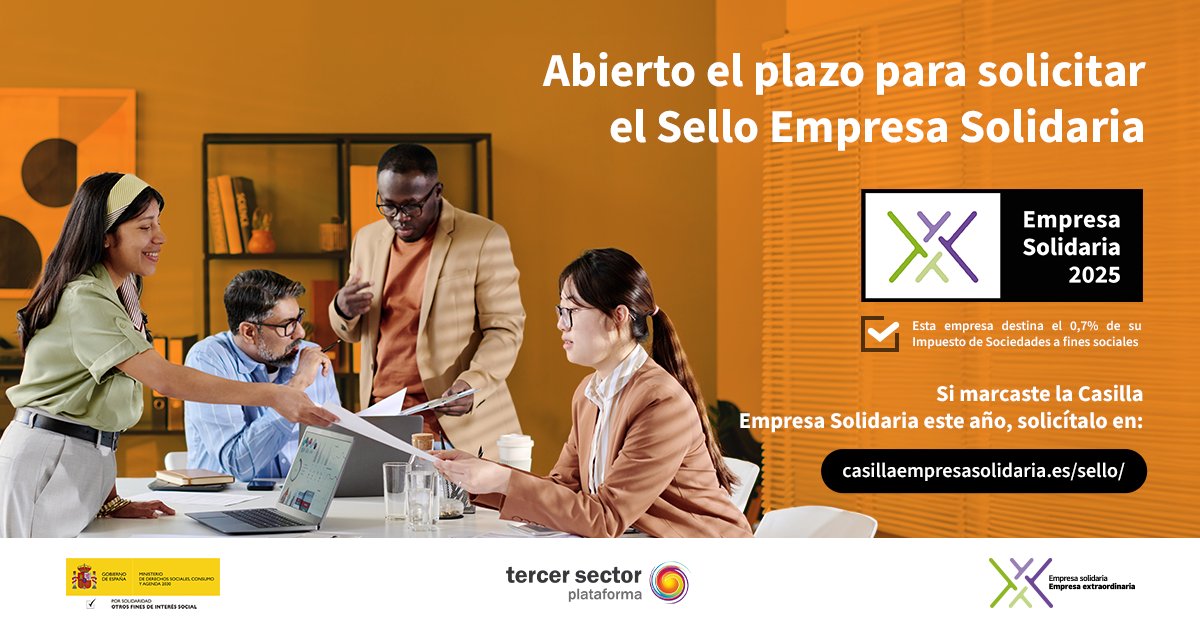 CasillaEmpresa's tweet image. 👉 Consigue tu Sello Empresa Solidaria, el distintivo que reconoce el compromiso de las compañías en generar un impacto social positivo.​

✅ Completa el formulario web y recíbelo en tu correo electrónico: casillaempresasolidaria.es/sello-empresa-… ​

#SelloEmpresaSolidaria #EsXti
