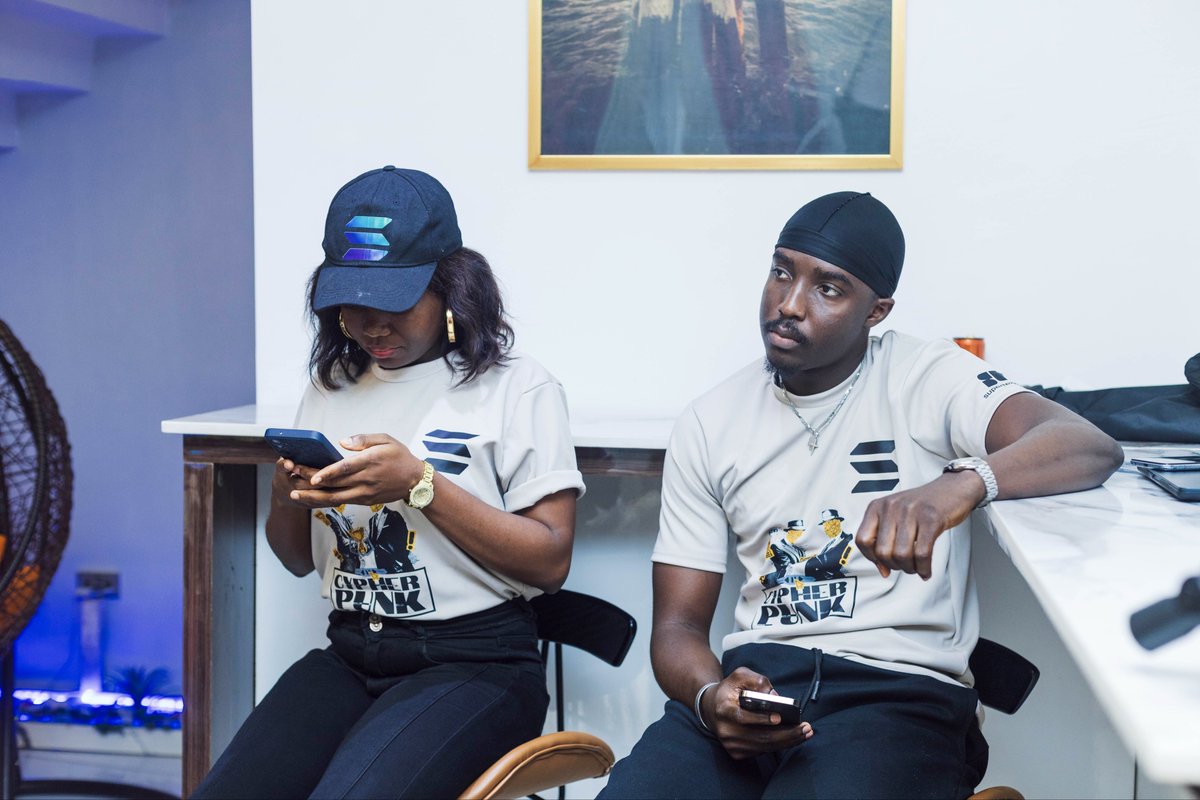 SuperteamNG's tweet image. The Lagos Hacker Hostel for the @Colosseum Cypherpunk Hackathon brought together some of the sharpest @Solana builders in our region.
Sessions covered scaling traction, data-driven design, and trusted wallets, unpacking what it truly takes to build products that matter.